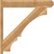 Ekena Millwork Balboa Craftsman Rough Sawn Outlooker, Western Red Cedar, 8"W x 46"D x 46"H OUT08X46X46BOA04RWR - alternate 3